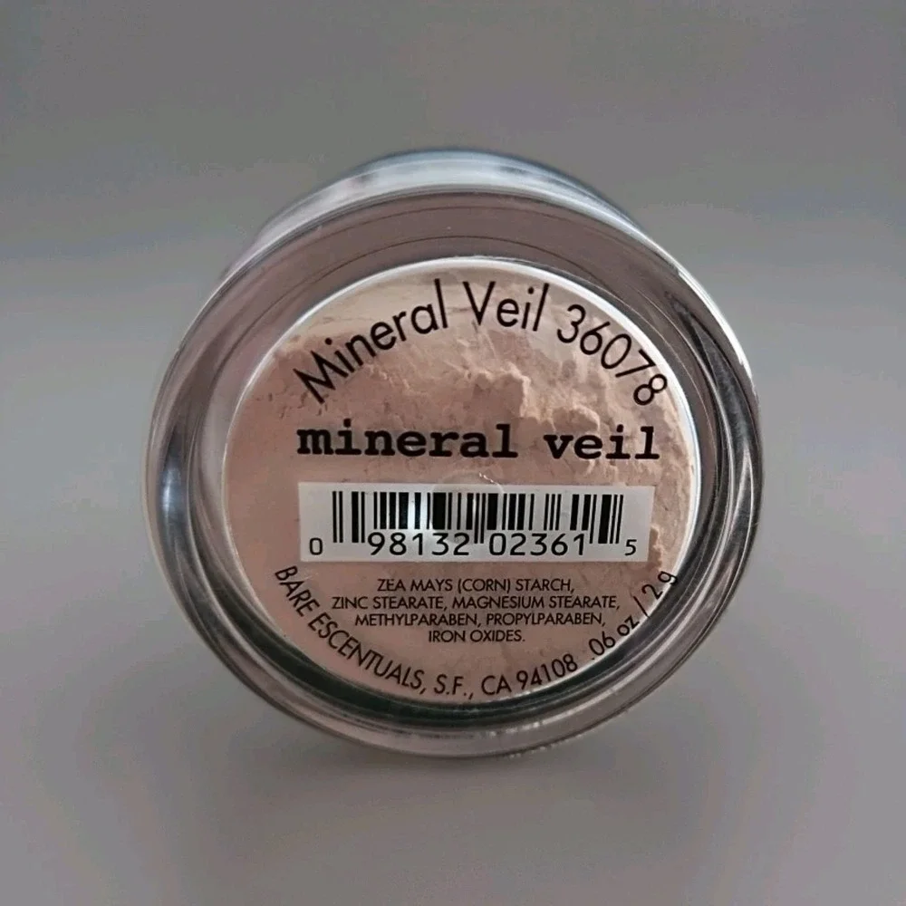 Bare Minerals Bare Escentuals Mineral Veil Loose Powder 2g/.06oz 36078 NEW Seale